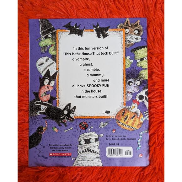 NWT 2016 Scholastic This Is The House That Monsters Built  S. Metzger PB Age 3-5 - Picture 3 of 3